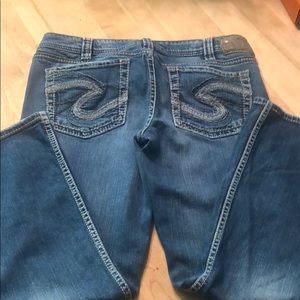 Silver jeans. Excellent condition